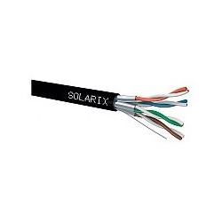 Kabel LAN U/FTP kat.6a Solarix SXKD-6A-STP-PE 1mb.